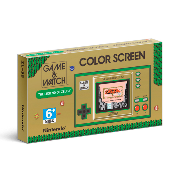 Game & Watch 薩爾達傳說 攜帶型遊戲機 / Nintendo 任天堂 / 台灣代理版 任天堂,SWITCH,NINTENDO,Game Watch,薩爾達傳說,35周年,薩爾達傳說：林克的冒險,GBA,薩爾達傳說 織夢島