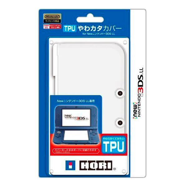 HORI【TPU保護套】NEW 3DS LL XL ＊可加購 硬殼 鋼化 TPU,保護套,保護殼,NEW 3DS LL,XL,HORI,GAMETECH,硬殼包,鋼化