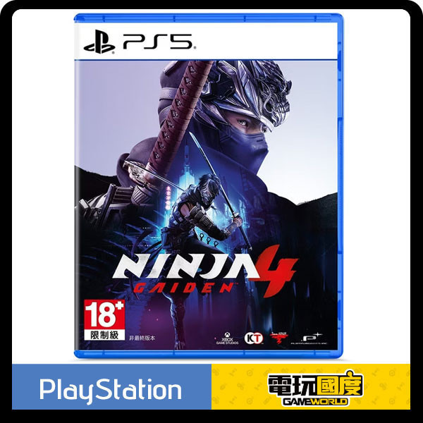 【二手】PS5 忍者外傳 4 / 亞中版 Ninja Gaiden 4 PS5,忍者外傳4,Ninja Gaiden 4,動作,冒險,忍者外傳,亞中版,中古,二手,2手