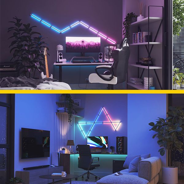 Nanoleaf Lines 智能 星座燈 / 3條 擴充組 / 燈管 燈條 / 台灣公司貨 Nanoleaf Lines,智能,星座燈,燈條,綠諾,燈版,RGB,
聲控,台灣公司貨