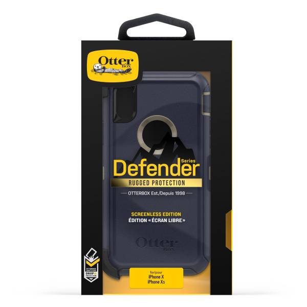 【年終出清 全新品】iPhone X / Xs OtterBox Defender 防禦者系列 保護殼 【深藍色】 螢幕通空設計版 IPhone,手機殼,保護殼,軍規,防摔,OtterBox,X,XS,11,11PRO