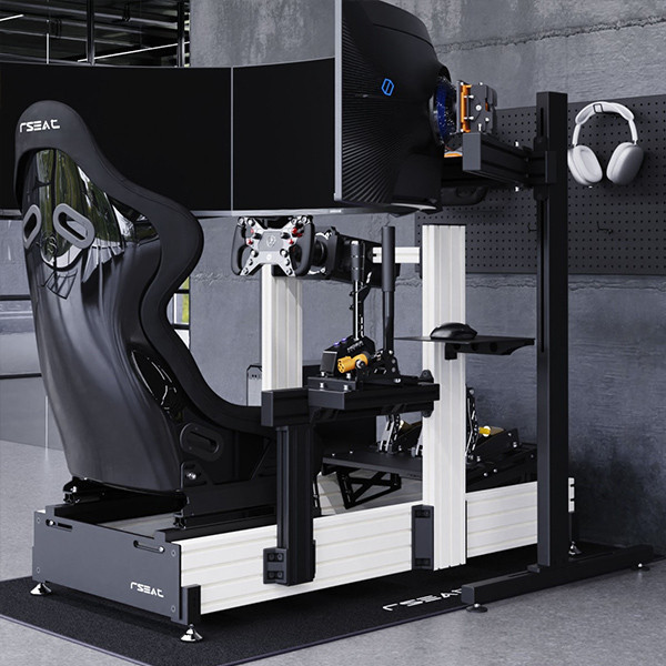 RSEAT 頂級 歐洲原裝 賽車架 A1 PRO GT / 下鎖式 高強度 鋁擠型 / 可升級 FiA級 動態模擬 / 台灣公司貨 RSEAT,A1 PRO GT,鋁擠,賽車架,方向盤,MOZA,Thrustmaster,動態模擬,D-BOX