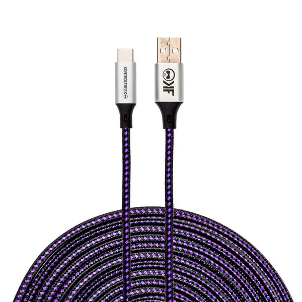 KontrolFreek USB A-to-C 電競級 Gaming Cable / 3.6米 12英尺 / 台灣公司貨 KontrolFreek,USB,A-to-C,Gaming Cable,專業玩家周邊,傳輸線,Type-c,充電線