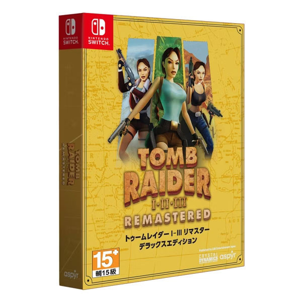 【預購】NS Tomb Raider I-III Remastered / 簡中日英限定版 Nintendo Switch NS,Tomb Raider I-III Remastered,簡中日英版,Nintendo Switch,Switch,動作,冒險,古墓奇兵