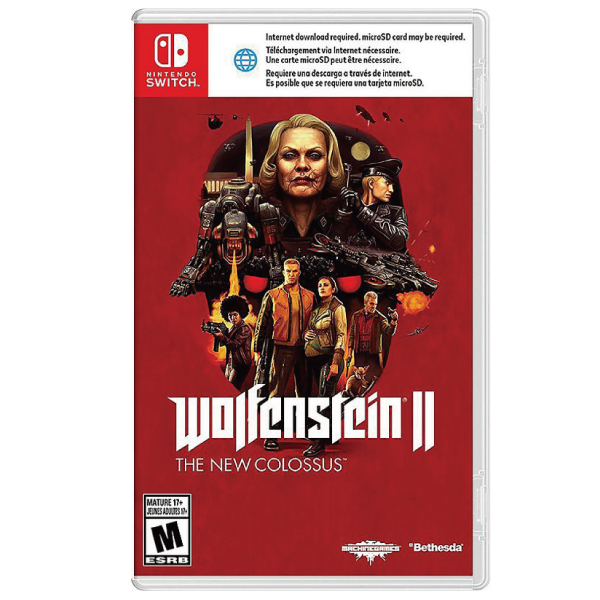 NS 德軍總部 2 新巨像 ※中文版※ Wolfenstein II The New Colossus NS,德軍總部 2,新巨像,中文版,Wolfenstein II,The New Colossus,Nintendo,Switch,Nintendo Switch