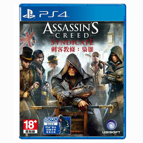 【二手】PS4 刺客教條 梟雄 / 中文版 / Assassin's Creed Syndicate 2手,寄賣,中古,二手,PS4,刺客教條,梟雄,中文版,Assassin's,Creed Syndicate