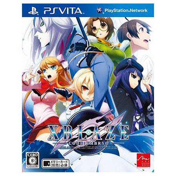 PSV 蒼翼幻想曲 CODE：EMBRYO＊亞日版＊XBLAZE PSV,蒼翼幻想曲,CODE,EMBRYO,亞日版,XBLAZE,PSVITA