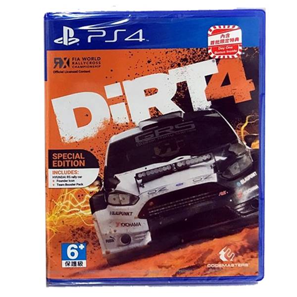 PS4 大地長征4＊英文版＊DiRT4 PS4,大地長征,英文版,DiRT4,DiRT,大地長征4