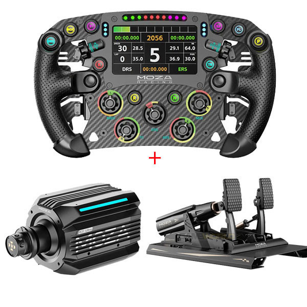 【頂級 熱銷】MOZA R21 Ultra DD 旗艦 直驅 方向盤 F1盤 套餐 / 魔爪 台灣公司貨 MOZA,R21 Ultra,直驅,基座,CS V2P,RS V2,方向盤,Mbooster,主動式踏板