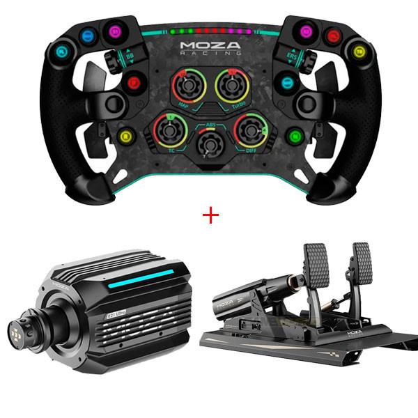 【頂級 熱銷】MOZA R21 Ultra DD 旗艦 直驅 方向盤 F1盤 套餐 / 魔爪 台灣公司貨 MOZA,R21 Ultra,直驅,基座,CS V2P,RS V2,方向盤,Mbooster,主動式踏板