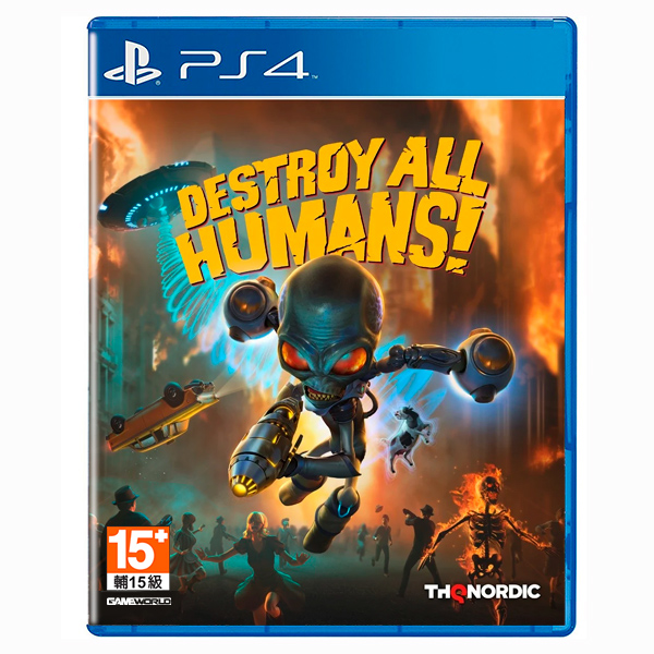 PS4 毀滅全人類 / 簡中英文版 PS4,毀滅全人類,惡搞,外星人,中文,簡中,動作,冒險