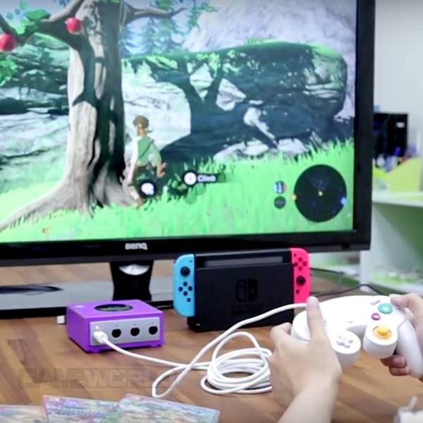 NS 主機用 GC 控制器連接器 // 手把擴充插槽  // Brook GameCube 超級轟炸人 // Nintendo Switch NS,主機,GC 控制器,連接器,手把擴充,插槽,GameCube,超級轟炸人,Nintendo Switch