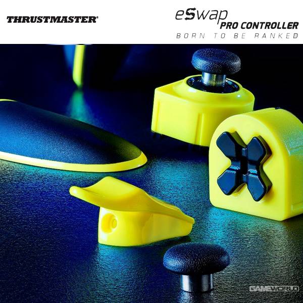 Thrustmaster 黃色模組包 / Eswap Pro Controller / 圖馬斯特 電競手把 模組包 手把,大蛇,NACON,PS4,手把,類比,revolution,Thrustmaster,Eswap Pro Controller