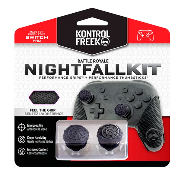 KontrolFreek - NS Pro 頂級 3D 類比套 + 握把 防滑 保護套 / 台灣公司貨 KontrolFreek,Kit Inferno,Pro,類比套,握把.保護套,止滑,PS4,XBOX,NS