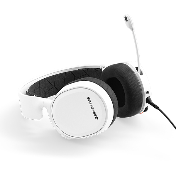賽睿 SteelSeries ARCTIS 3 有線 電競 耳機【白色】2019年版  SteelSeries,ARCTIS 3,有線,耳機,3.5mm,頭戴式,降噪,台灣公司貨,海盜船,電競,PC,SWITCH,PS4,PS5,XBOX