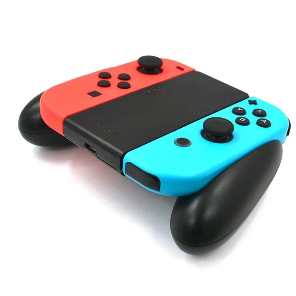 NS joy-con 充電握把 ※ 內含電池 ※ 副場 非原廠 Nintendo Switch  握把,Nintendo Switch,Switch,收納包,NS,保護貼,卡夾盒,joy-con,電源,充電