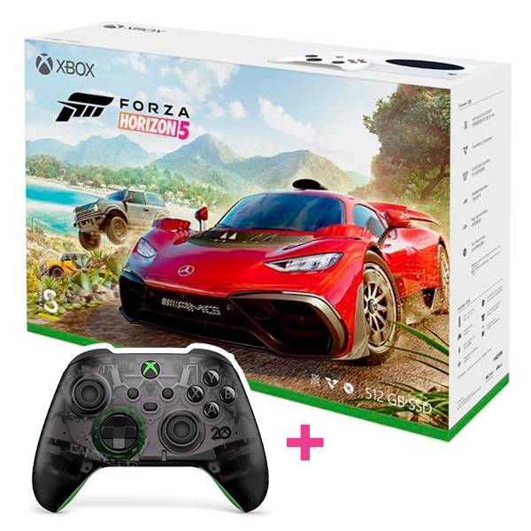 極限競速：地平線 5 Forza 特仕機 / XSS 主機 + XGPU 3個月x1 / Xbox Series S 無光碟機版＋Xbox 20 週年特別版 無線控制器 / 台灣公司貨 Xbox Series S,Xbox Series X,XBOX,遊戲機,電視遊樂器,有線耳機,台灣公司貨,XBOX ONE,20周年