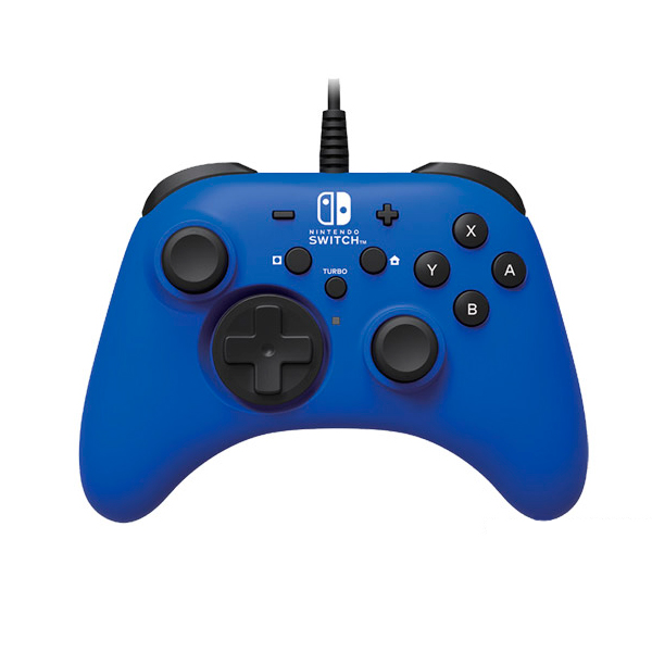 NS HORI 有線連發控制器 / 藍色 NSW-155A 任天堂,SWITCH,NINTENDO,HORI,手把,PRO,有線,十字鍵,連發