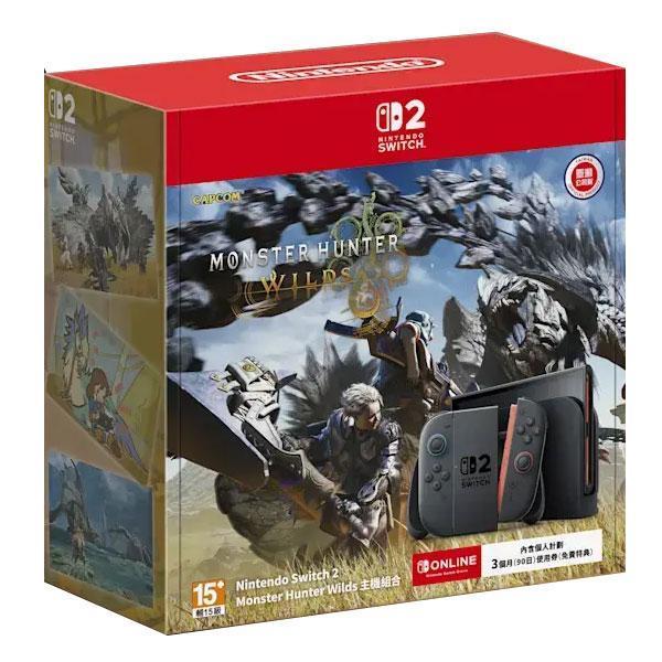 NS2 任天堂 新世代主機 Nintendo Switch 2 / 魔物獵人 荒野 同捆機 / 台灣公司貨 PS5,Slim,主機,Nintendo switch,NS,任天堂,台灣公司貨,NS2,switch,任天堂,魔物獵人,荒野