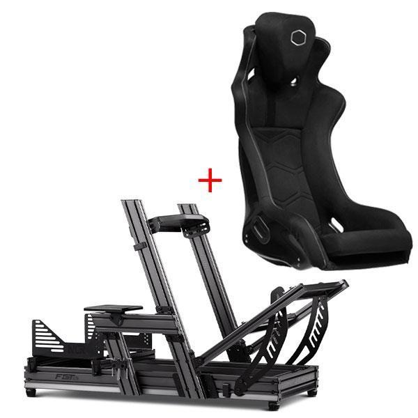 NLR F-GT Elite 菁英版 鋁擠架 / 含L板 / NEXT LEVEL RACING / 台灣公司貨 NLR,F-GT,鋁擠架,直驅方向盤,DD,桶椅,Simagic,FANATEC,方向盤,賽車架