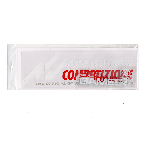【門市兌換】Assetto Corsa Competizione 特典 貼紙 贈品,兌換,門市會員,電玩國度,Assetto Corsa Competizione,特典,貼紙,Assetto Corsa,出賽準備,賽車,比賽,