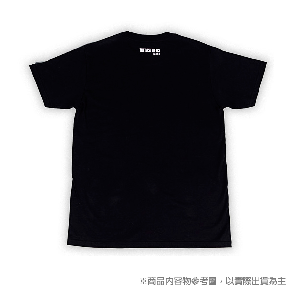 純棉 T-Shirt 黑 / 最後生還者 2  PS4,頑皮狗,最後生還者,艾莉,殭屍,後背包,週邊,馬克杯,吊飾,衣服