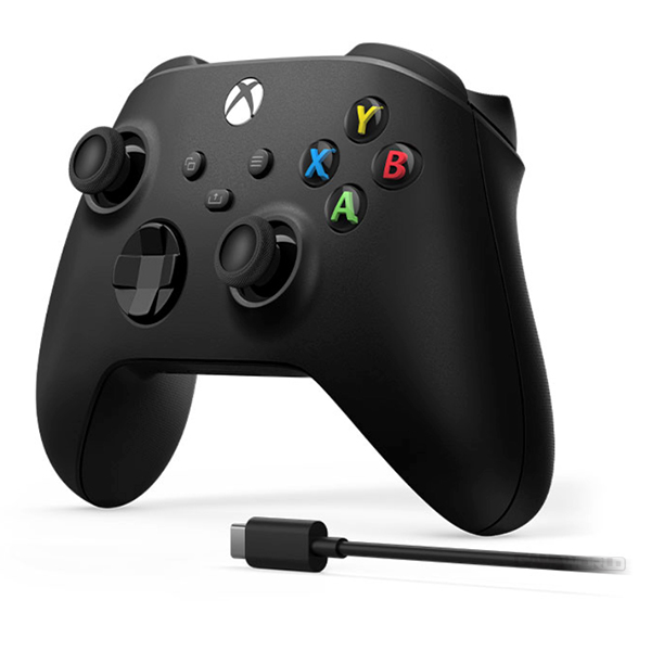 Xbox 新版 無線控制器 手把 含 USB-C 纜線 / 黑色 / 台灣代理版 XBOX,無線,控制器,手把,藍牙,搖桿,xbox series x,windows 10,手柄,有線