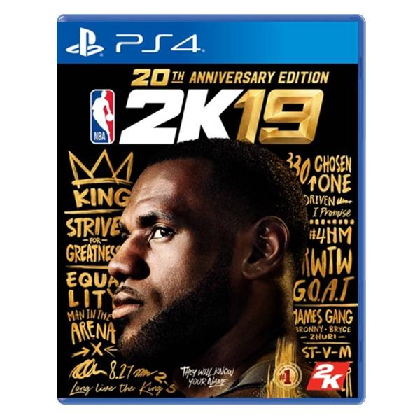 PS4 NBA 2K19  ※ 20週年中文版 ※ 美國職業籃球 PS4,NS,20週年,中文版,美國職業籃球,NBA,2K19,SWITCH,任天堂