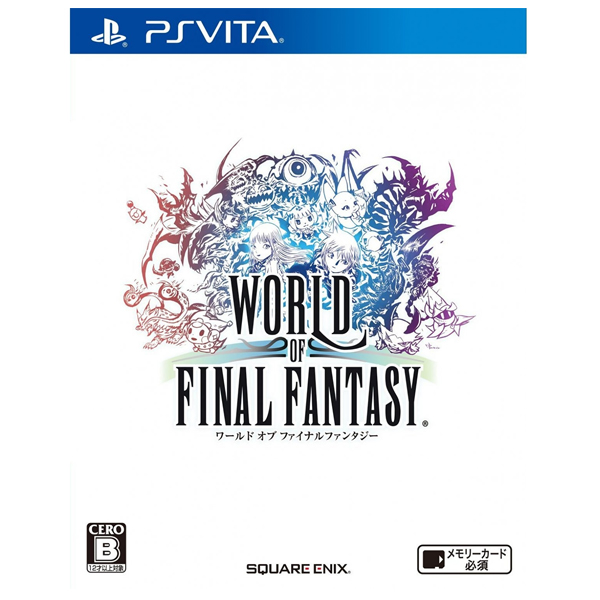 PSV 太空戰士 世界＊中文版＊World of Final Fantasy PSV,太空戰士,世界,中文版,World,Final Fantasy,PSVITA