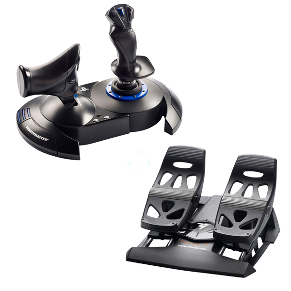 TM 模擬 飛行搖桿 T.Flight Hotas 4 + TFRP PS4/ PS3/ PC通用 ※ 空戰奇兵 適用  Thrustmaster  Thrustmaster,T.Flight,Hotas,PS4,PC,模擬飛行,飛行搖桿,戰鬥機,空戰奇兵,AC7