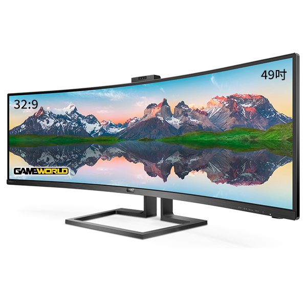PHILIPS 49型 32:9 VA 曲面 1800R 電競螢幕 / 499P9H1 飛利浦 / 台灣公司貨 PHILIPS,飛利浦,49型,32:9,VA,曲面,電競螢幕,499P9H1,飛行模擬,賽車模擬