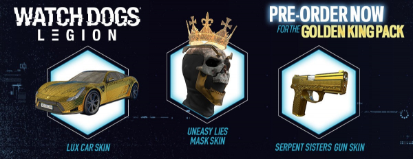 PS4 看門狗：自由軍團 / 中文黃金版  預購,PS4,NS,看門狗,2020,中文版,自由軍團,自由性高,多人