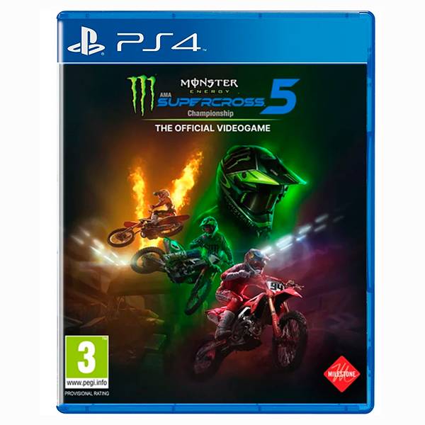 【預購】PS4 怪獸超級越野車錦標賽 5 / 英文版 PS5,怪獸超級越野車錦標賽 5,英文版,SUPERCROSS 5,超級越野車錦標賽,賽車,錦標賽,5,競速,熱血,單人,PS4