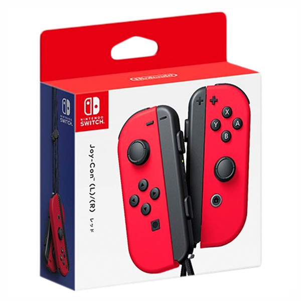 NS Joy-Con 左右手控制器 【紅紅色】一組 無線手把 ※ Nintendo Switch  預購,Nintendo Switch,Switch,Joy-Con,握把,充電,手把,PRO手把,搖桿,NS