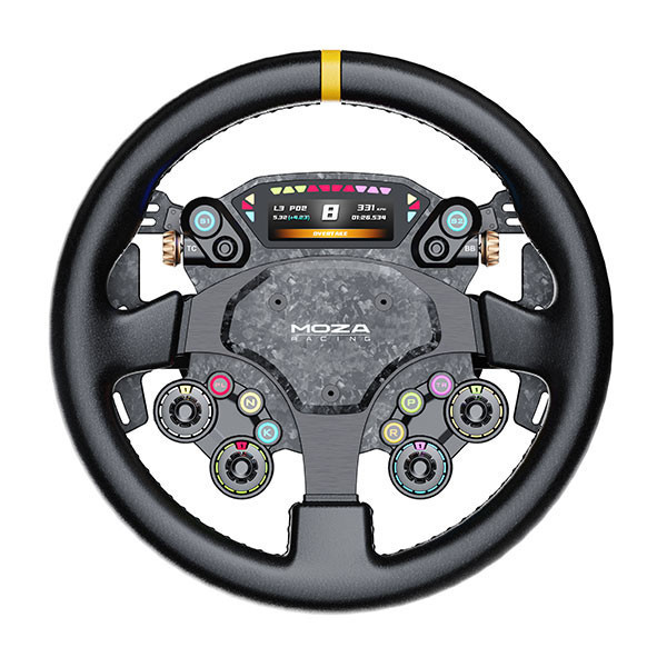 MOZA 魔爪 CS PRO 新款盤面 四撥片 Steering Wheel / 台灣公司貨 MOZA,CS V2P,CS PRO,盤面,魔爪,直驅,方向盤