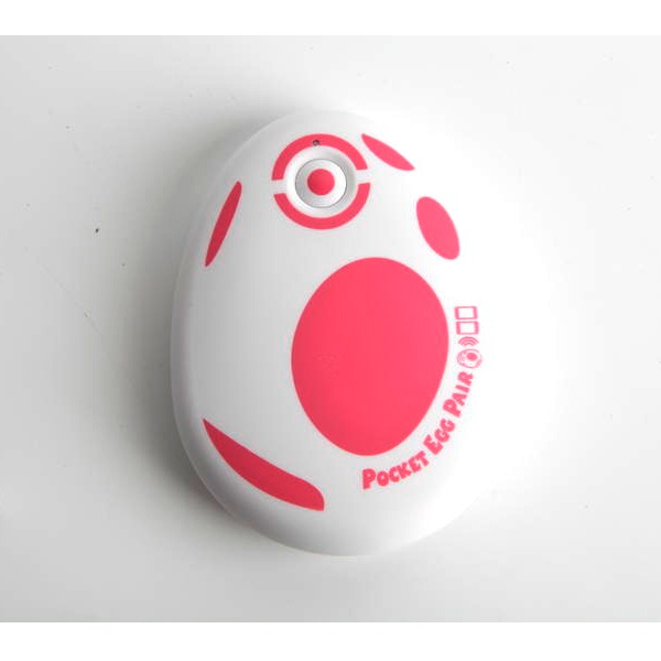【粉色】雙黃蛋 POCKET EGG 懶人蛋 自動抓寶神器 / 台灣代理公司貨 / 精靈寶可夢 自動抓怪 補給 藍芽20m 電力長達三個月 雙蛋黃,POCKET EGG,懶人蛋,POCKET,精靈寶可夢,自動抓怪,補給,藍芽,自動抓寶,自動抓寶手環,抓寶手環