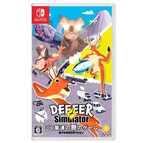 【預購】NS 非常普通的鹿 DEEEER Simurator / 亞中版 NS,PS4,非常普通的鹿,DEEEER Simurator,惡搞,模擬,破壞,中文版