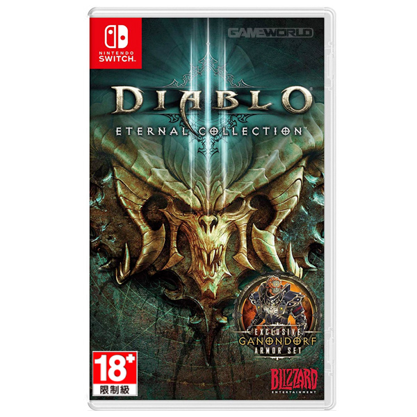 NS 暗黑破壞神 3：永恆之戰版  // 歐版 可更新成中文 // Diablo 3 NS,暗黑破壞神,永恆之戰,中文版,Diablo,SWITCH,Nintendo,角色扮演,多人,任天堂