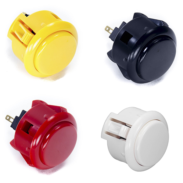 三和按鈕 SANWA 【一組兩顆】格鬥搖桿專用 ※ 改裝用品 OBSF-30 三和按鈕,改裝,按鈕,SANWA,格鬥搖桿,日本三和,公館快打,快打旋風,鐵拳,拳皇