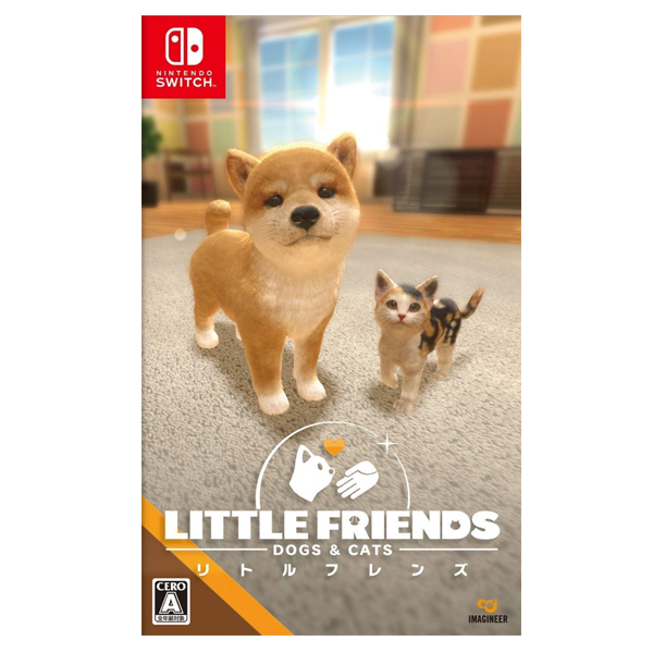 NS 小小伙伴 狗狗 & 貓貓 // 中文版 // 寵物 養成 預購,NS,狗狗,貓貓,小小伙伴,養成,寵物,柴犬,互動,中文版