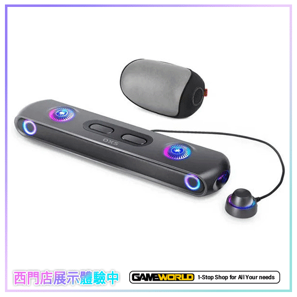 OXS 無線 7.1.2 Dolby Atmos / 桌上型 電競 聲霸 喇叭 Soundbar / Thunder Pro+ / 台灣公司貨 / 附無線頸枕喇叭 / 西門店展示體驗中 OXS,Thunder Pro+ 7.1.2,Dolby,Atmos,電競,聲霸,Soundbar,無線,頸枕喇叭,台灣公司貨