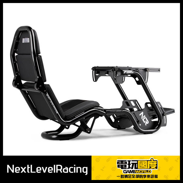 NLR F-GT PRO 圓形鋼管 GT + F1坐姿 / BLACK EDITION / 台灣公司貨 NLR,NLR-R003,FGT,圓管,TROPHY,playseat,兩用,F1,F-GT PRO BLACK EDITION,RSEAT