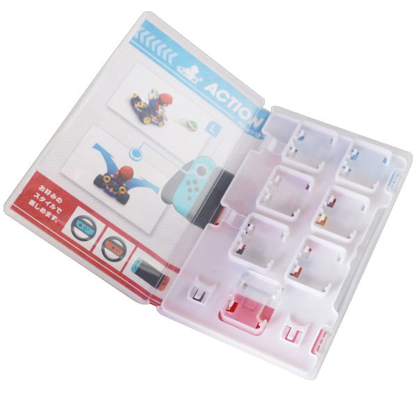 NS 【兩入裝】 遊戲卡夾盒 擴充卡槽 // 可收納 6＋1遊戲片＋2片記憶卡 // Nintendo Switch  NS,Nintendo Switch,Switch,任天堂,卡夾盒,收納,記憶卡,瑪利歐,薩爾達,精靈寶可夢