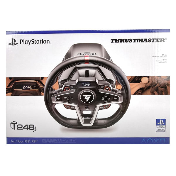 現貨【PS5 授權】T248 動力回饋 賽車方向盤 / PS4 PS5 PC 適用 / thrustmaster / 台灣公司貨 一年保固 / T300 150可參考 PS5,T248,T300,G29,T150,TGT,G923,羅技,方向盤,賽車架