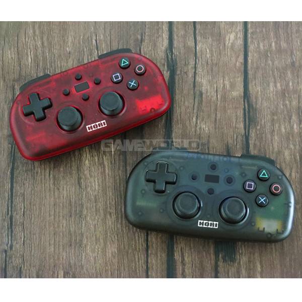 HORI PS4 輕巧型無線控制器 // 透明黑 // PS4,藍芽,Bluetooth,HORI,手把,無線,輕巧,控制器,黑,紅,透明