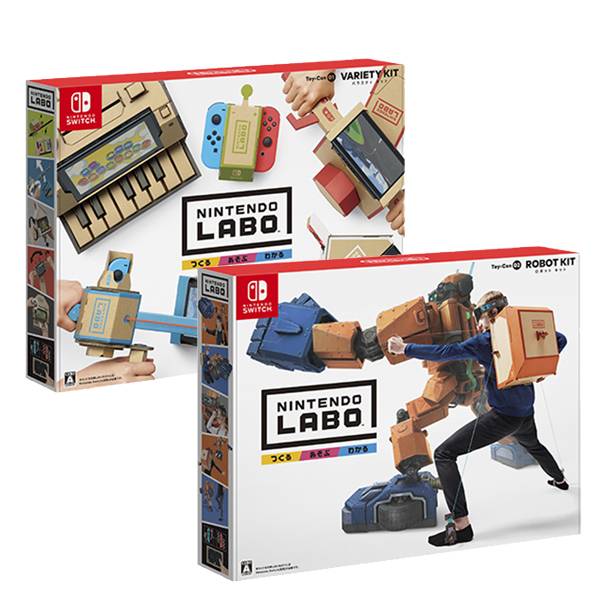 Nintendo LABO 任天堂實驗室 Toy-con01 + 02 套餐組 ※ 日文版 ※ Nintendo Switch 【最強優惠】 NS,任天堂,LABO,ROBOT,VARIETY,Toy-con,Nintendo Switch,NINTENDO LABO,NINTENDO,NS LABO