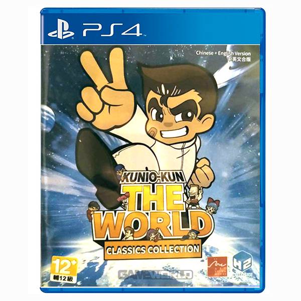 PS4 國夫君：世界經典收藏版 // 台灣代理版 //  選單中文 PS4,NS,國雄,國夫君,世界經典,收藏版,動作,亞日版,熱血高校,18款,多人
