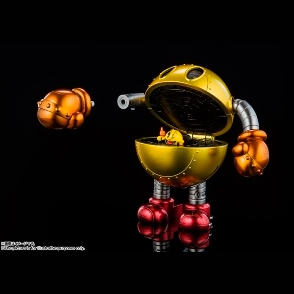 BANDAI 超合金 PAC-MAN 小精靈 / 萬代 正版 BANDAI,WAKA,Pac-Man,小精靈,可動公仔,萬代,正版,聲音,超合金