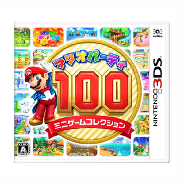 3DS 瑪利歐派對 100 種小遊戲特輯＊日版＊ 3DS,瑪利歐派對,100 種小遊戲特輯,日版,