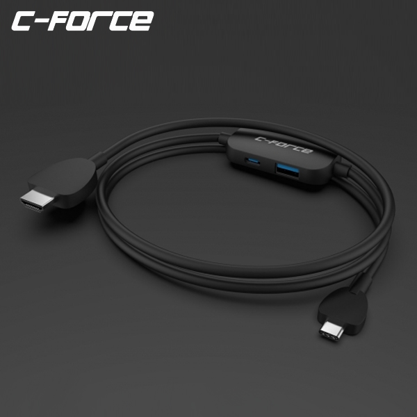 C-FORCE 多功能轉接器 【CF010】 免HDMI線轉接器 Switch Samsug Dex ※ 台灣公司貨一年保固  Nintendo Switch,Switch,轉接器,NS,原廠底座,華為,充電,三星,Mac,CFORCE
